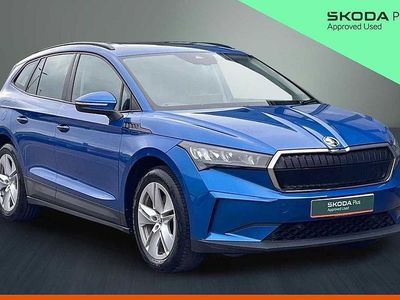 Used Skoda Enyaq iV Lounge 131 kW (179 HP) 2021 Race blue metallic SUV