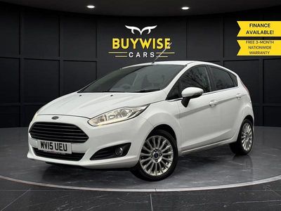 Used Ford Fiesta Titanium 2015 White Hatchback