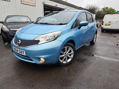 Used Nissan Note Tekna 90 HP (66 kW) 2014 Blue Hatchback