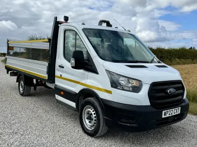 Used Ford Transit 130 HP (95 kW) 2022 White Van