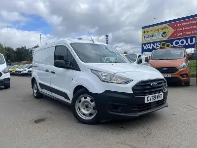 Used Ford Transit 100 HP (73 kW) 2019 White Van