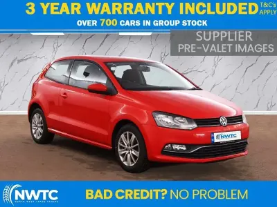 Second-hand VW Polo SE 75 CP (55 kW) 2015 Roșu Hatchback