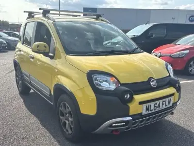 Used Fiat Panda Cross Cross 2014 Yellow Hatchback