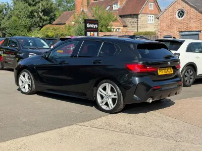 Used BMW 118 M Sport 138 HP (101 kW) 2020 Black Hatchback