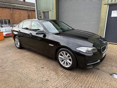 Used BMW 518 Impressive 2014 Black Sedan