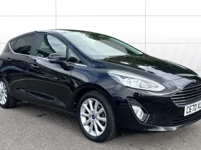 Used Ford Fiesta Titanium 95 HP (69 kW) 2020 Black Hatchback