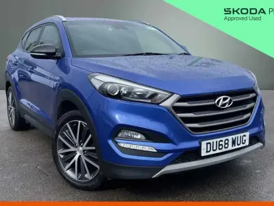 Używany Hyundai Tucson GO! 174 KM (127 kW) 2018 Niebieski SUV