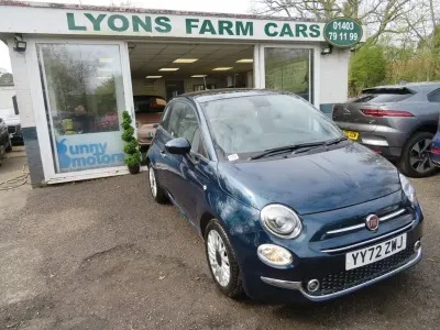 Used Fiat 500 Dolcevita 70 HP (51 kW) 2023 Blue Hatchback