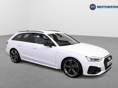 White Used 2020 Audi A4 Black Edition Estate | £22,349 (Fair price)