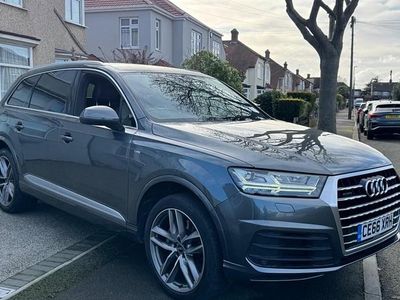 Used Audi Q7 S-Line 218 HP (160 kW) 2016 Grey SUV