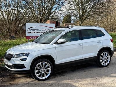 Used Skoda Karoq 150 HP (110 kW) 2018 White SUV