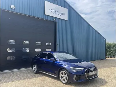Used Audi A3 S-Line 2023 Blue Sedan