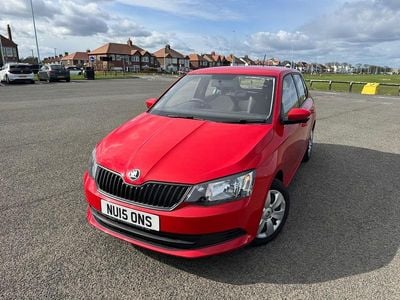 Used Skoda Fabia 2015 Red Hatchback
