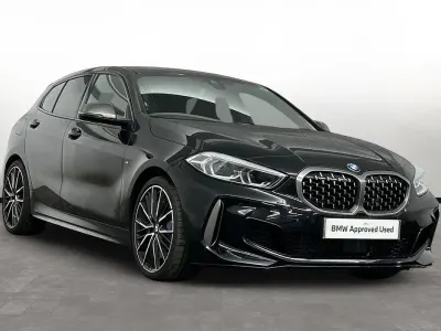 Used BMW M135 Comfort Edition 302 HP (222 kW) 2023 Black Hatchback