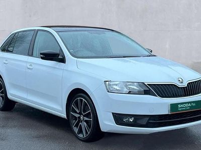 White Used 2017 Skoda Rapid Sport | £8,390 (Fair price)
