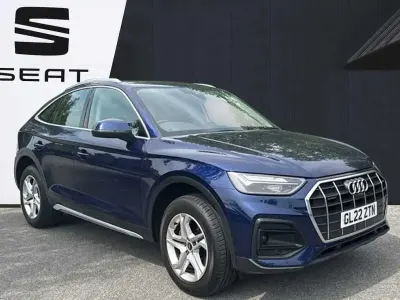 Used Audi Q5 Sport 200 HP (147 kW) 2022 Blue SUV