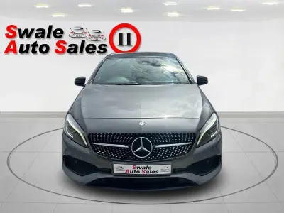 Used Mercedes A180 AMG line 109 HP (80 kW) 2017 Grey Hatchback