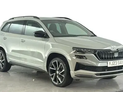 Używany Skoda Karoq SportLine 150 KM (110 kW) 2023 Szary SUV