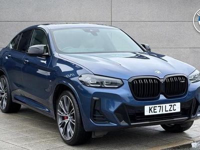 Used BMW X4 Shadowline 340 HP (250 kW) 2021 Blue SUV