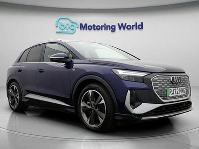 Used Audi Q4 e-tron S-Line 150 kW (204 HP) 2022 Blue SUV
