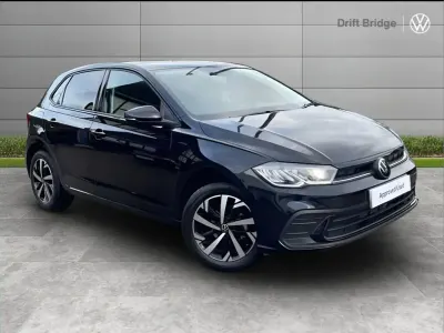 Used VW Polo Match 95 HP (69 kW) 2025 Black Hatchback