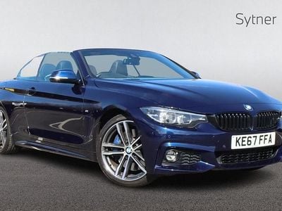 Used BMW 440 M Sport 322 HP (236 kW) 2017 Blue Cabriolet