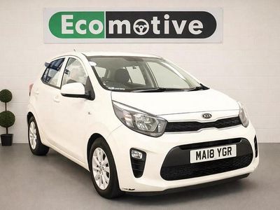 Used Kia Picanto 84 HP (61 kW) 2018 White Hatchback
