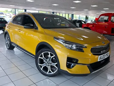 Used Kia XCeed First Edition 140 HP (102 kW) 2020 Yellow SUV