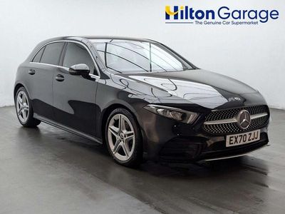 Used Mercedes A200 AMG line 163 HP (119 kW) 2020 Black Hatchback