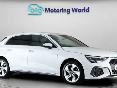Used Audi A3 Sportback e-tron S-Line 204 HP (150 kW) 2024 White Hatchback