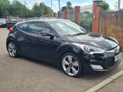 Used Hyundai Veloster 186 HP (136 kW) 2016 Black Hatchback