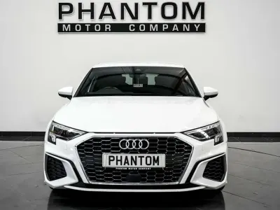 Used Audi A3 Sportback S-Line 110 HP (80 kW) 2022 White Hatchback