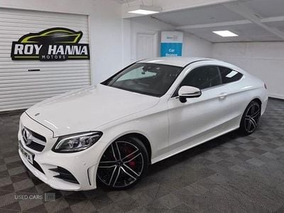 Used Mercedes C300 AMG Line Premium 245 HP (180 kW) 2019 White Coupe