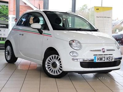 White Used 2013 Fiat 500 Lounge Hatchback | £3,920 (Good price)