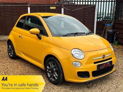 Yellow Used 2014 Fiat 500S S | £3,695