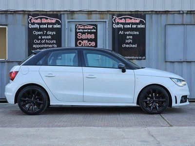 Used Audi A1 Sportback S-Line 122 HP (89 kW) 2014 White Hatchback