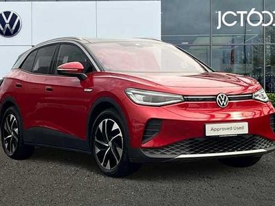 Used VW ID.4 Pro Performance 150 kW (204 HP) 2021 Red SUV