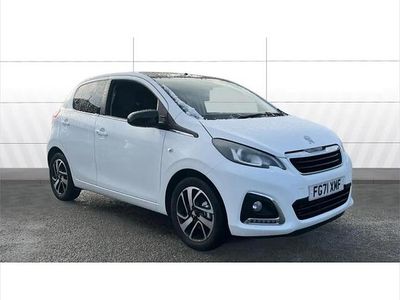 Used Peugeot 108 Allure 72 HP (52 kW) 2021 White Hatchback