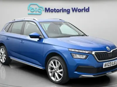 Used Skoda Kamiq SE L Executive 110 HP (80 kW) 2023 Blue SUV
