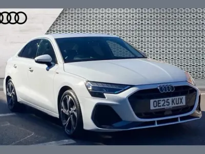 Used Audi A3 S-Line 147 HP (108 kW) 2025 White Sedan