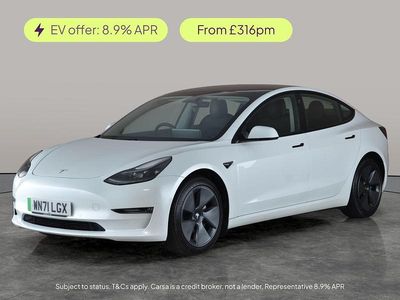 White Used 2021 Tesla Model 3 Long Range AWD Sedan | £18,110 (Fair price)