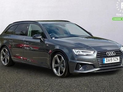 Used Audi A4 Black Edition 190 HP (139 kW) 2019 Grey Estate