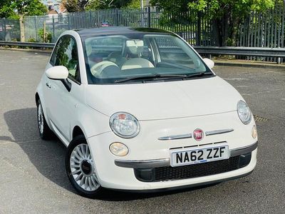 White Used 2012 Fiat 500 Lounge Hatchback | £2,445 (Fair price)