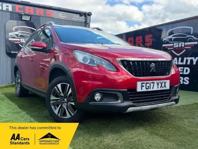 Used Peugeot 2008 Allure 82 HP (60 kW) 2017 Red SUV