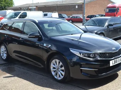 Used Kia Optima 139 HP (102 kW) 2018 Black Estate