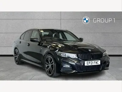 Used BMW 320 M Sport 184 HP (135 kW) 2021 Black Sedan