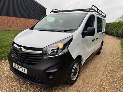 Used Vauxhall Vivaro 125 HP (91 kW) 2018 White