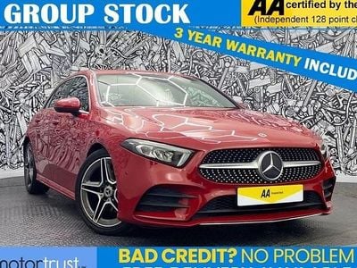 Red Used 2019 Mercedes A180 AMG line Hatchback | £13,495 (Fair price)