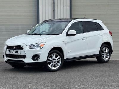 Used Mitsubishi ASX 116 HP (85 kW) 2013 White SUV