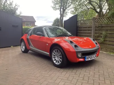 Used Smart Roadster 80 HP (58 kW) 2005 Silver Cabriolet